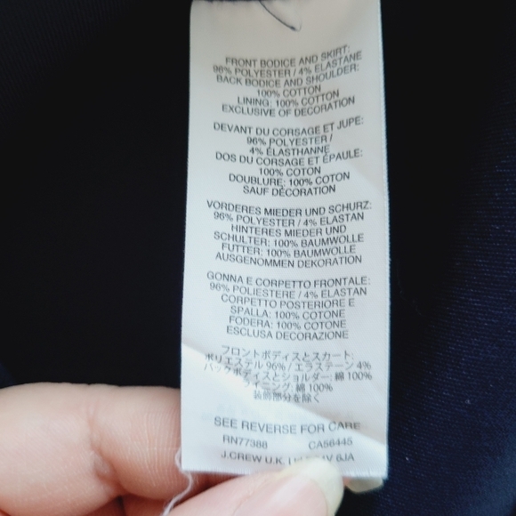 J. Crew Navy Sheath Dress - Picture 8 of 12